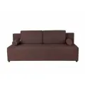 Диван еврокнижка «Практик», коричневый , 192*72*73 см. для гостиной
