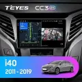 Магнитола Hyundai i40 2011-2019 Teyes CC3 2K 6/128GB, штатная магнитола, 8-ми ядерный процессор, QLED экран, 2 DSP, 4G, Wi-Fi, 2 DIN