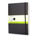 Записная книжка Moleskine Classic Soft (нелинованный), Хlarge (19х25 см), черный