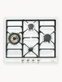 Газовая варочная панель SMEG SPR864BGH, 4 конфорки, эмалированная сталь