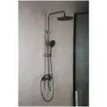 Душевая система Frap F24011-9 оружейная сталь