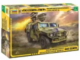 3682 Звезда Бронеавтомобиль ГАЗ Тигр с птрк Корнет-Д Масштаб 1/35