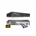 Видеорегистратор Techage ТА-6708K, 4K, PoE, 8 каналов, с HDD, 1Тб, 3.5