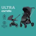 Прогулочная коляска CARRELLO Ultra CRL-5525 Silk Grey переставной блок
