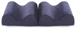 Подушка ортопедическая под ноги Luomma СО-07 LumF-507, 2 шт. в упаковке, высота валиков 10 см