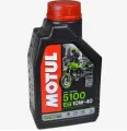 Масло моторное полусинтетическое для мотоциклов Motul 5100 4T 10W-40 (1л) (замена 104066, 106906) MOTUL-5100E-10W40-1L