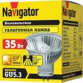 Лампа галогенная 94 205 JCDR 35W G5.3 230V 2000h | код. 94205 | Navigator (5шт. в упак.)