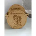 Подставка под горячее Любовь это.(под кружку/чашку), 10,7х10,7 см, 9 шт.