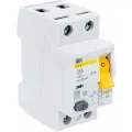 УЗО KARAT ВД3-63 2P 25А 30мА 6кА тип AC IEK