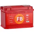 Автомобильный аккумулятор FB 6СТ 75 А. ч. 750А обратная полярность