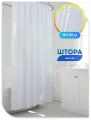 Штора для ванной 3D Meiwa Linea 182х182 см