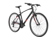 Велосипед STARK Terros 28.3 V 2024 (требует финальной сборки), Цвет черный матовый металлик-оранжевый-черный, Размер 18
