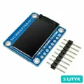 Цветной IPS TFT дисплей на ST7735S SPI, 80х160 0.96 (5 штук)