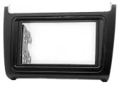 Переходная рамка 2-DIN для а/м VOLKSWAGEN Polo 2014+ черный Carav 11-538