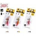 Блесны вращающиеся Lucky John BELL SPIN 03 08.5г C/G/S 3шт. набор (LJBS03-002SET)
