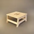 Подставка для ног , ступенька для детей ( подставка для цветов ) (Собранная).