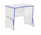 Стол компьютерный SKYLAND SKILL STG 7050 Белый/Дельфт (Синий) (700 х500 х 595/695, ЛДСП)