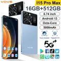 Смартфон i15 Pro Max 16/512GB Global Edition, Синиий- Огромные шрифты, все ясно видно