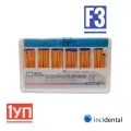 Штифты гуттаперчевые эндоканальные (гуттаперча) под ProTaper F3 для пломбирования каналов , 60 шт / упак . Incidental , Инсидентал .