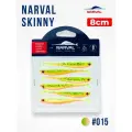 Приманка силиконовая Narval Skinny 8cm #015-Peeper/Lemon