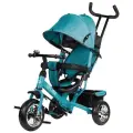 Велосипед CITY-RIDE CR-B3-02TQ, изумрудный, трехколесный, с родительской ручкой, 1-3 лет