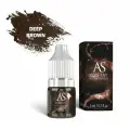 AS Company (AS Pigments, Алина Шахова, Пигменты Шаховой) Пигмент для татуажа бровей Deep brown (Глубокий коричневый), 6 мл