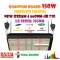 Samsung LM301H Quantum board 150w New Osram 4 +IR+LG UV Фитолампа гроубоксов Квантум борд 120.