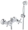 Смеситель для ванны с душем Veragio Agatha VR. AGT-3702. CR настенный, латунный, хром, итальянский