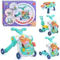Игровой центр 4 в 1 ходунки каталка самокат, игровой столик