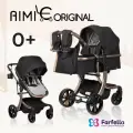 Детская коляска-трансформер Aimile Original New Gold, Черный