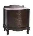 Тумбочка прикроватная Джульетта 3 ящ. (венге) Вис