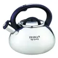 Zeidan Чайник со свистком Z-4139 3 л, 3 л, серебристый