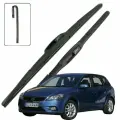 Дворники Kia Ceed (1) ED / Киа Сид ЕД хэтчбек рест. 2010 / 2011 / 2012 Щетки стеклоочистителя гибридные ОЕМ для автомобиля LYNXauto к-т 2шт, 600мм-450мм