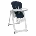 Стульчик для кормления + дуга с игрушками Chicco Polly Magic Relax Blue Passion