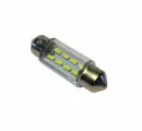 Лампа салонная 12V C5W T11 SV8.5 8 SMD 36мм 10 шт