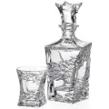 Набор для виски Crystal Bohemia SAMURAI: Штоф 700 мл + 6 стаканов 240 мл, хрусталь