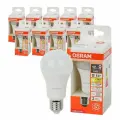 Лампочки светодиодные OSRAM LED Star, 1055лм, 12Вт, 2700К теплый свет, цоколь E27, 10 штук