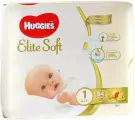 Подгузники Huggies Elite Soft для новорожденных, размер 1, 3-5 кг, 84 шт