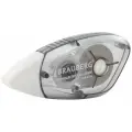 BRAUBERG Корректирующая лента brauberg black&white 5 мм х 8 м, корпус черный тонированный, механизм перемотки, 227800, 12 шт.