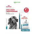 Royal Canin Hypoallergenic корм для собак с пищевой аллергией Диетический, 2 кг. х 2 шт