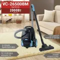 Пылесос Willmark VC-2650DBM, черно-голубой
