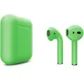 Беспроводные наушники Apple AirPods 2 Color (без беспроводной зарядки чехла), салатовый матовый