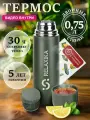 Термос Релаксика Relaxika для чая и кофе (0,75 литра), хаки, R101.750.8