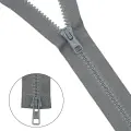 Молния разъемная 110 см тракторная, 2 замка, 5 шт, Тип 6 (2077) ARTA (074 серый)