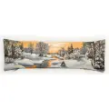 Подушка Декоративная Гобеленовая 32х85 Родина зима