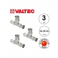 Пресс тройник VALTEC VTm.231 (VTm.231. N.262026), 26-20-26мм, 3шт