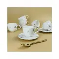 Набор кофейных чашек с блюдцами 12 пр. 150 мл