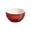 Миска Staub Ceramics 40511-863, античная, керамика, 14см, 0,7л, красный/коричневый