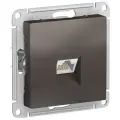 ATLASDESIGN розетка компьютерная RJ45, кат. 5Е, механизм, мокко ATN000683
