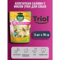 Triol / Аппетитная салями с мясом утки для собак, 3 шт х 70 гр